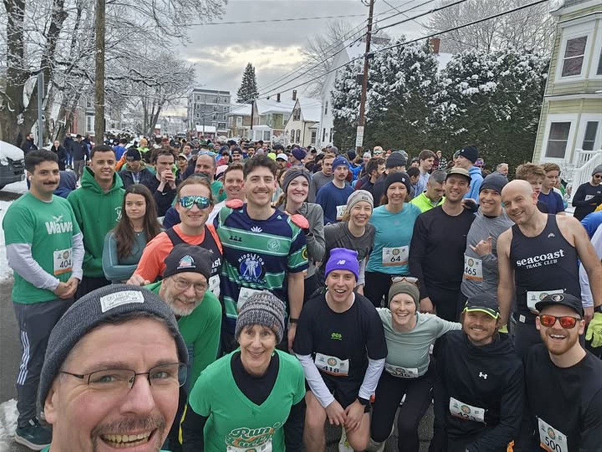 Runners at the Run Before You Crawl 5K