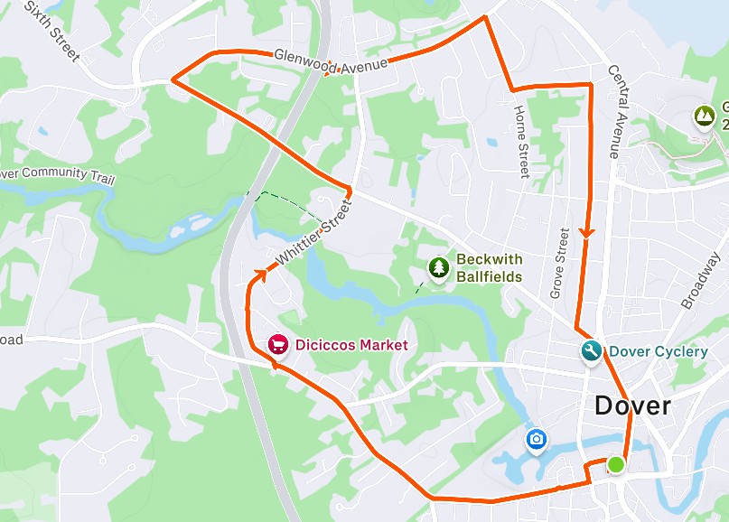 Map for Washington 5 Mile